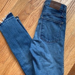 Madewell 10” High Rise Skinny